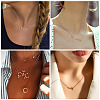 2 Sets Zinc Alloy with Glass Rhinestone Jewelry Pendant Accessories FIND-FW0001-07-7