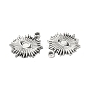 Non-Tarnish 304 Stainless Steel Pendant Cabochon Settings STAS-L268-012P-3