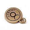 Brass Pendants KK-I668-01AB-03-2