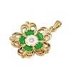 304 Stainless Steel Enamel Pendants LS-STAS-C139-03C-G-2