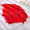 20Pcs Organza Bags Jewelry Storage Pouches OP-LP0001-14-1