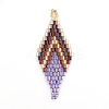 MIYUKI & TOHO Handmade Japanese Seed Beads Links SEED-E004-B01-1