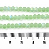 Transparent Glass Beads Strands EGLA-A034-T4mm-MB09-5