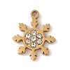 Ion Plating(IP) 304 Stainless Steel Charms STAS-Z083-01G-1