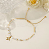 304 Stainless Steel Charm Bracelets FN6777-3