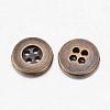 Alloy Buttons BUTT-D054-18mm-04-2