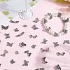 100Pcs 10 Styles Tibetan Style Alloy Beads TIBEB-SC0001-54-7
