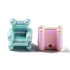 UV Plating Acrylic Beads MACR-K357-10L-3