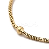 Ion Plating(IP) 304 Stainless Steel Satellite Chain Bracelet for Women BJEW-G667-11G-2
