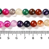 Natural Striped Agate/Banded Agate Beads Strands G-Z060-A01-B07-5