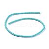 Synthetic Turquoise Beads Strands TURQ-G110-4x2mm-09-2