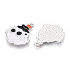 Halloween Theme Alloy and Enamel Pendants ENAM-T021-31A-01P-2