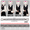 Aluminum Curb Chain Bag Shoulder Straps FIND-PH0010-43B-7