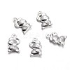 Stainless Steel Charms STAS-M225-04-1
