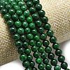 Natural Malaysia Jade Beads Strands G-L645-A01-6mm-17-3