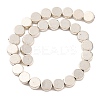 Flat Round Tibetan Style Alloy Bead Strands TIBEB-O007-48-NR-2