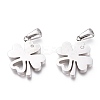 304 Stainless Steel Pendants STAS-A047-03P-1