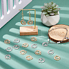 60Pcs 2 Colors Alloy Crystal Rhinestone Pendants FIND-DC0006-39-6