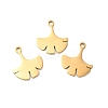 201 Stainless Steel Pendants STAS-I199-B05-G-2