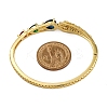 Rack Plating Brass Micro Pave Cubic Zirconia Hinged Bangles BJEW-H624-01G-5