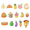 15Pcs 15 Styles Alloy Enamel Pendants ENAM-YW0004-44-1