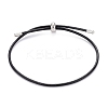 Adjustable PU Leather Cord Slider Bracelets BJEW-F412-05P-C-1