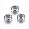 201 Stainless Steel Beads STAS-O110-12P-D-1