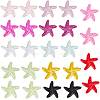 144Pcs 12 Colors Opaque Resin Sea Animals Cabochons CRES-SC0002-80-1