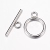 Non-Tarnish 304 Stainless Steel Toggle Clasps LS-X-STAS-G071-36P-1