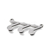304 Stainless Steel Pendants STAS-D382-04G-P-2