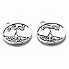 Tibetan Style Alloy Pendants X-TIBE-S314-127AS-RS-3