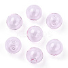 Transparent Blow High Borosilicate Glass Globe Beads X-GLAA-T003-09A-3