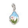 Brass Enamel Pendants KK-S502-03P-1