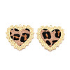 Flocky 304 Stainless Steel Pendants STAS-T071-01G-1