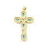 Rack Plating Brass Pendants KK-D087-17G-01-2