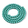 Opaque Solid Color Glass Beads Strands GLAA-T032-P8mm-12A-3