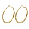 Brass Hoop Earrings for Women EJEW-A121-18C-G-2