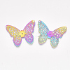 Ion Plating(IP) 201 Stainless Steel Filigree Pendants STAS-S108-48-2