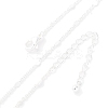 1MM Brass Cable Chain Necklace for Women Men KK-P302-02S-5