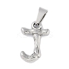 Non-Tarnish 304 Stainless Steel Pendants STAS-F235-01P-J-1