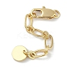 Brass Ends with Chains X-KK-P283-34G-2