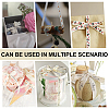 30 Yards Cotton BEST WISHES FOR YOU Word Printed Ribbon OCOR-WH0086-87D-7