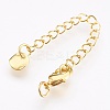 Brass Chain Extender X-KK-I633-04G-NR-1