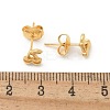 304 Stainless Steel Stud Earrings for Women STAS-Z117-14G-01-5
