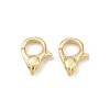Brass Lobster Claw Clasps KK-Z132-05G-1