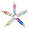 10Pcs 5 Colors Glass Pendants FIND-CJ0001-64-8