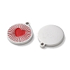 304 Stainless Steel Enamel Charms STAS-M102-23P-01-2