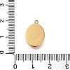 Ion Plating(IP) 304 Stainless Steel with Rhinestone and Polymer Clay Pendants STAS-Q335-11G-3