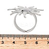 304 Stainless Steel Cuff Open Rings RJEW-S650-01B-P-3