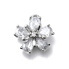 Brass Micro Pave Cubic Zirconia Pendants KK-D312-14P-1